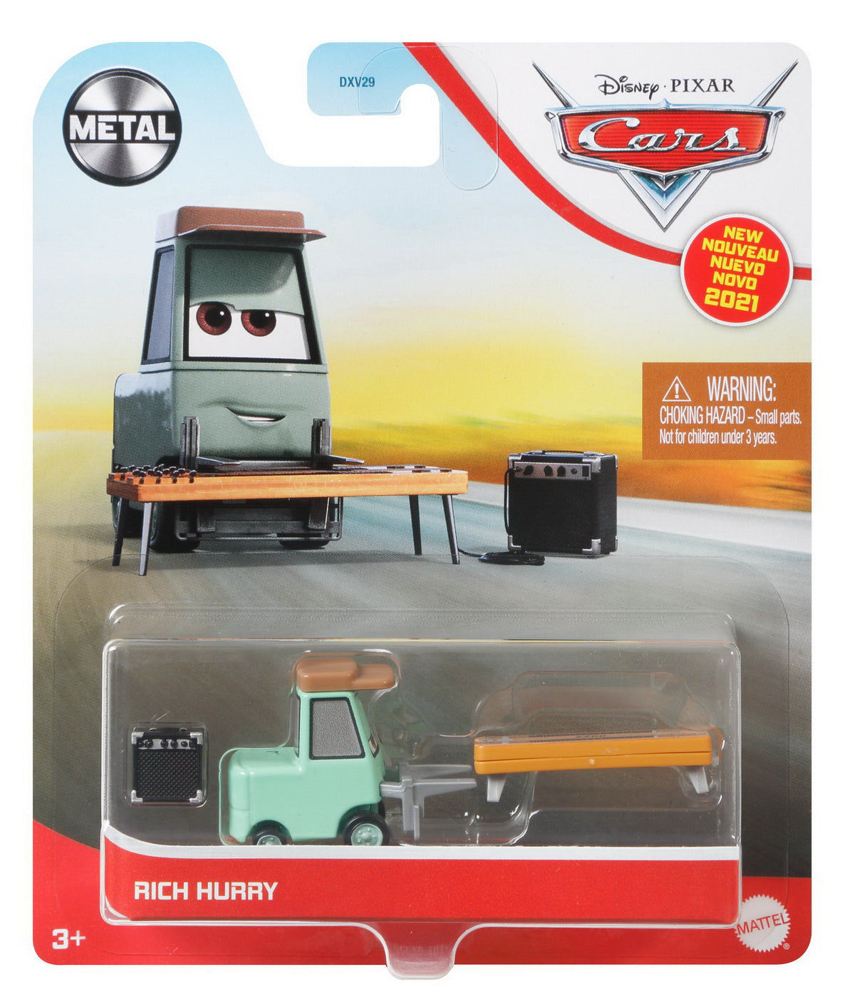 MASINUTA METALICA CARS3 PERSONAJUL RICH HURRY