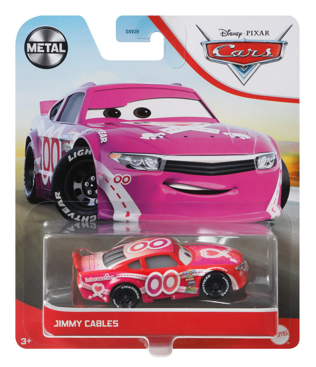MASINUTA METALICA CARS3 PERSONAJUL JIMMY CABLES