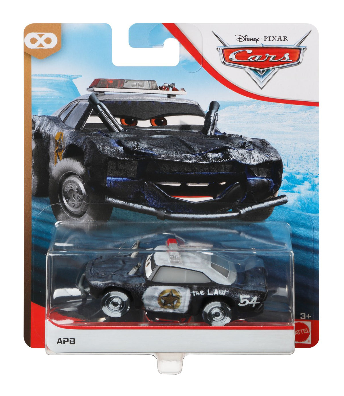 MASINUTA METALICA CARS3 PERSONAJUL APB