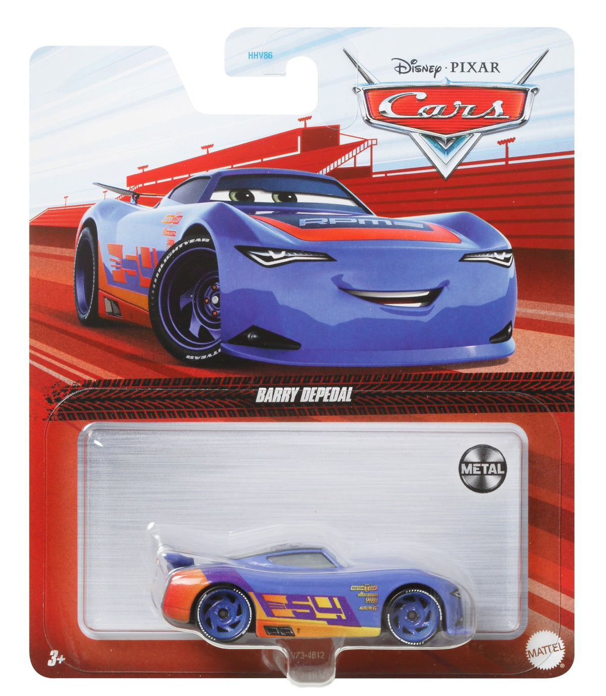 MASINUTA METALICA CARS3 PERSONAJUL BARRY DEPEDEAL