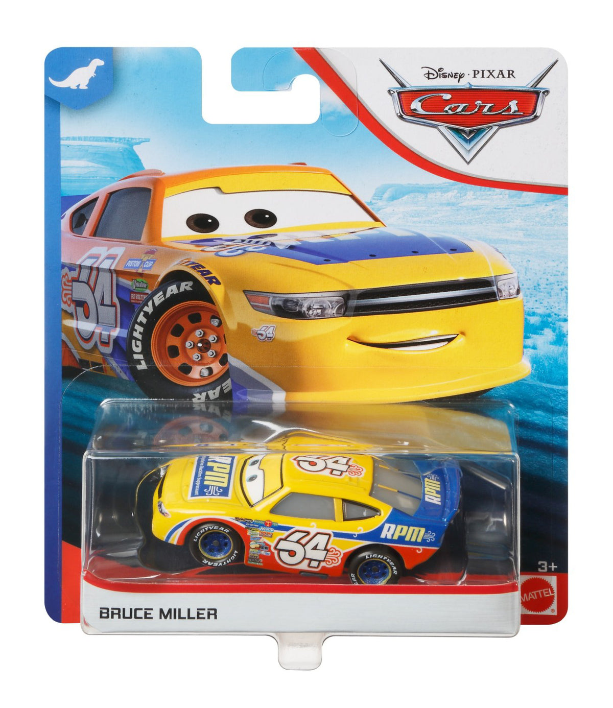 MASINUTA METALICA CARS3 PERSONAJUL BRUCE MILLER