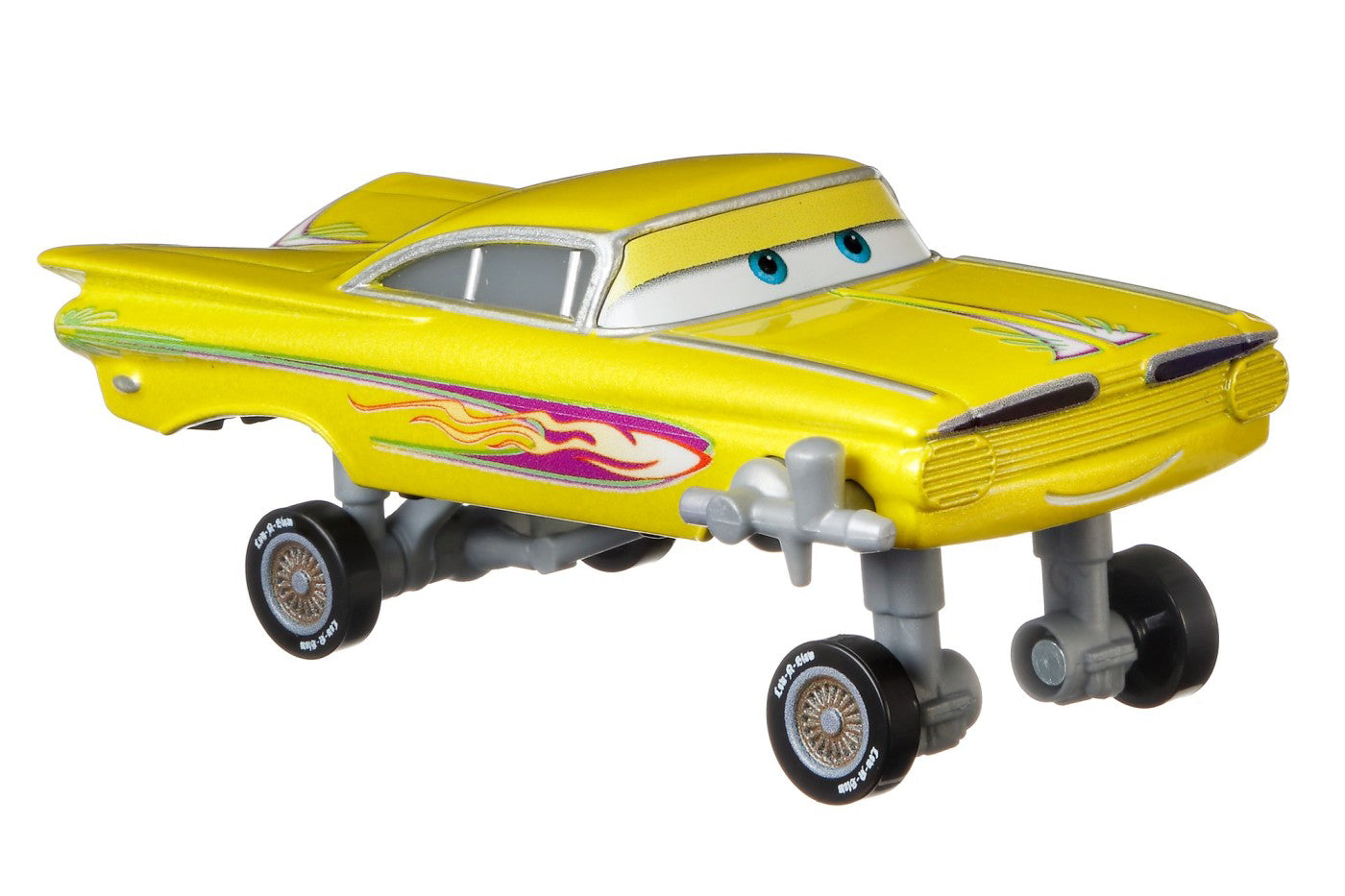 MASINUTA METALICA CARS3 PERSONAJUL RAMONE GALBEN CU SUSPENSIE HIDRAULICA