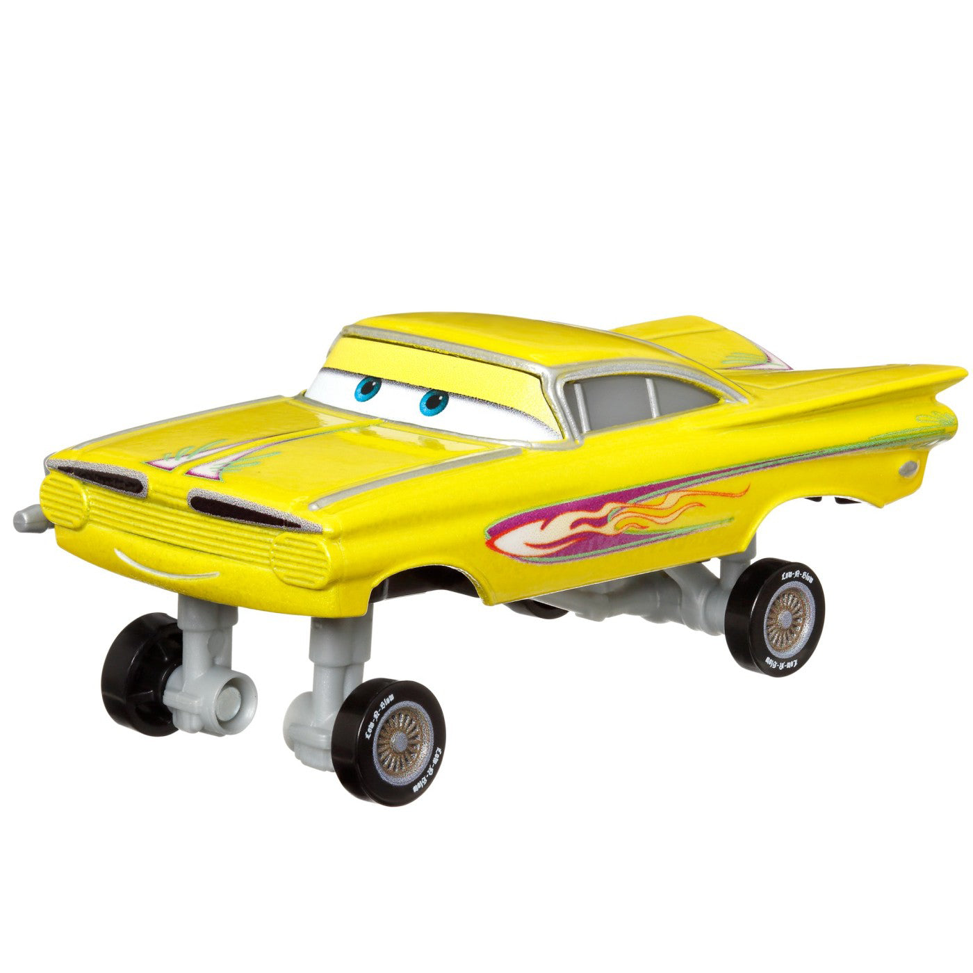 MASINUTA METALICA CARS3 PERSONAJUL RAMONE GALBEN CU SUSPENSIE HIDRAULICA