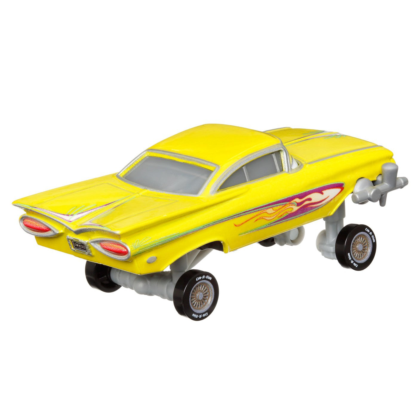 MASINUTA METALICA CARS3 PERSONAJUL RAMONE GALBEN CU SUSPENSIE HIDRAULICA