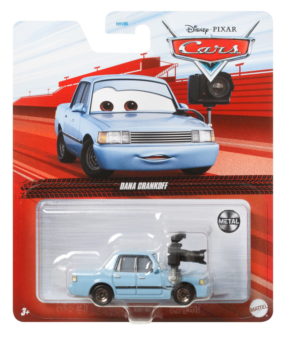 MASINUTA METALICA CARS3 PERSONAJUL DANA CRANKOFF