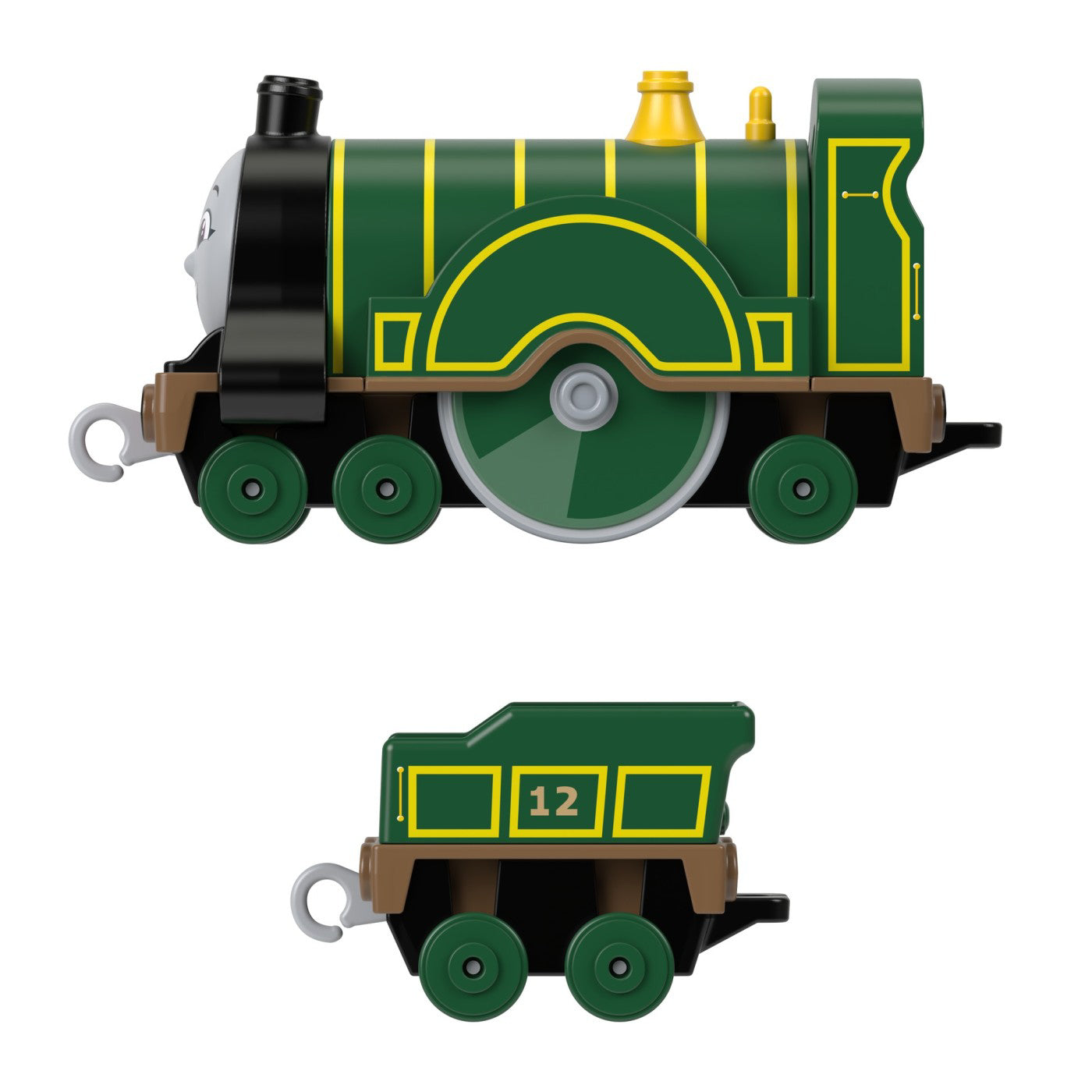 THOMAS LOCOMOTIVA CU VAGON PUSH ALONG EMILY