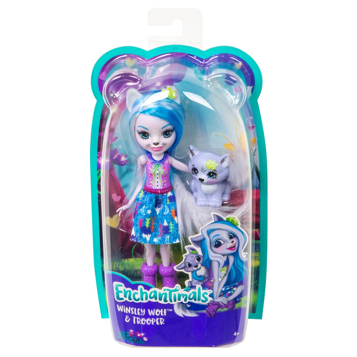 ENCHANTIMALS PAPUSI SI ANIMALUTE WINSLEY WOLF SI TROOPER