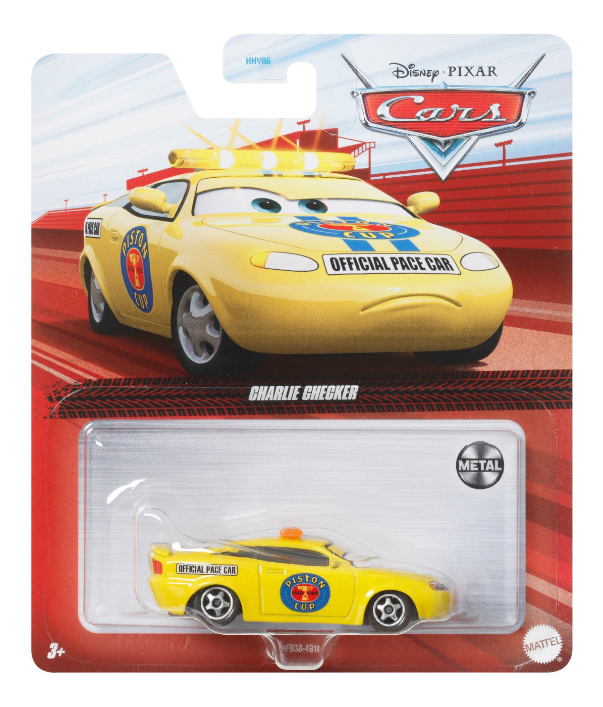 MASINUTA METALICA CARS3 PERSONAJUL CHARLIE CHECKER