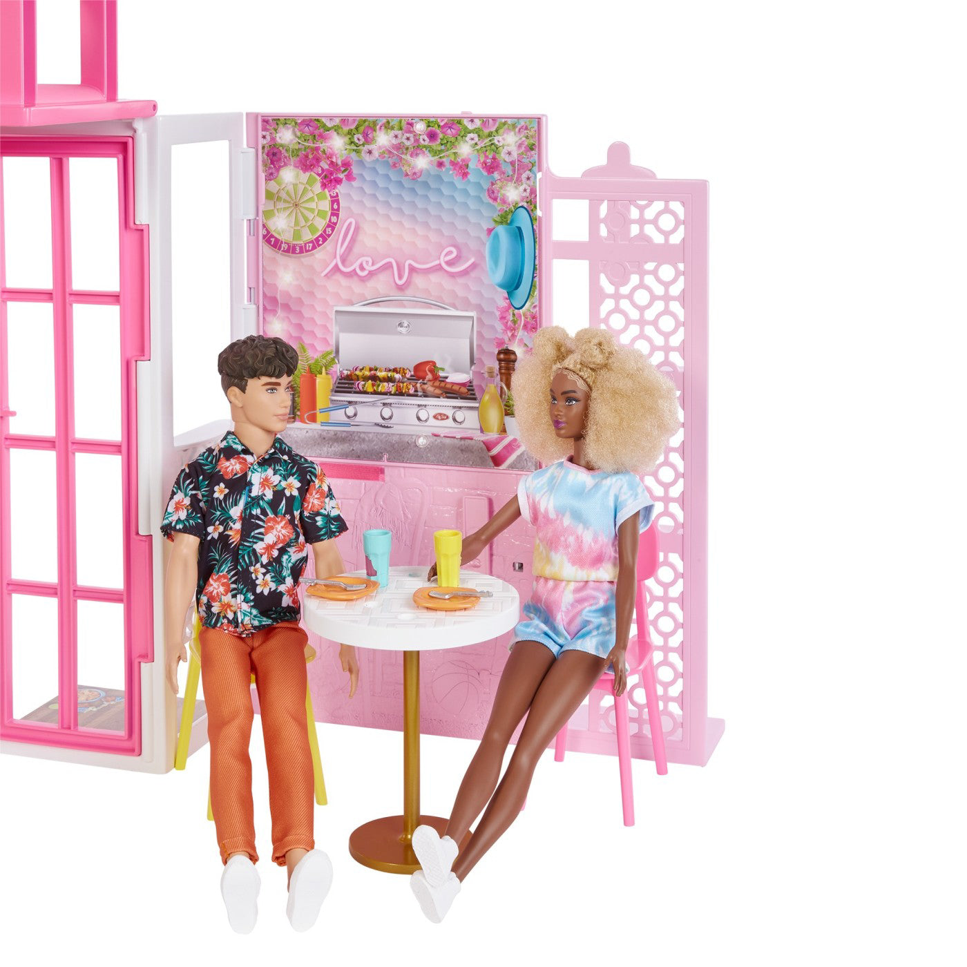 BARBIE SET CASA BARBIE CU 4 CAMERE