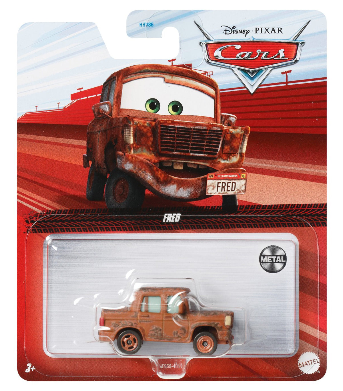 MASINUTA METALICA CARS3 PERSONAJUL FRED