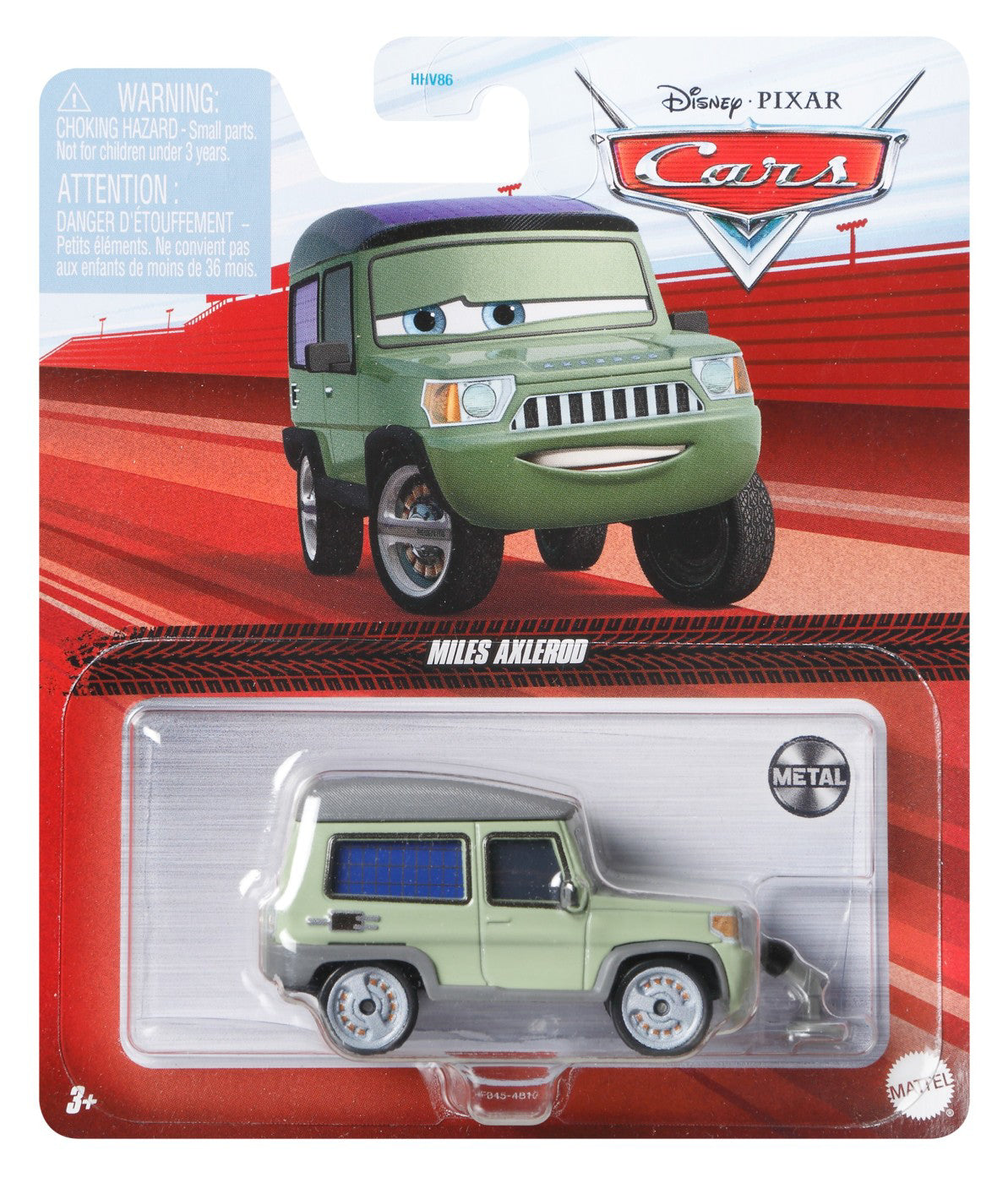 MASINUTA METALICA CARS3 PERSONAJUL MILES AXLEROD