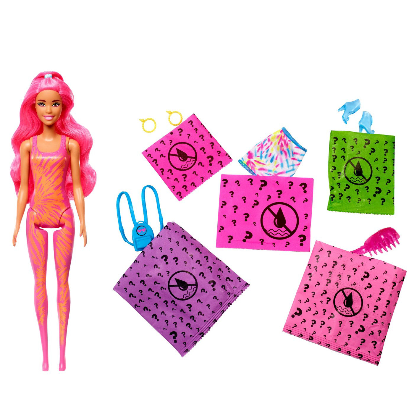 BARBIE PAPUSA DESCOPERA CULOAREA BARBIE TIE DYE