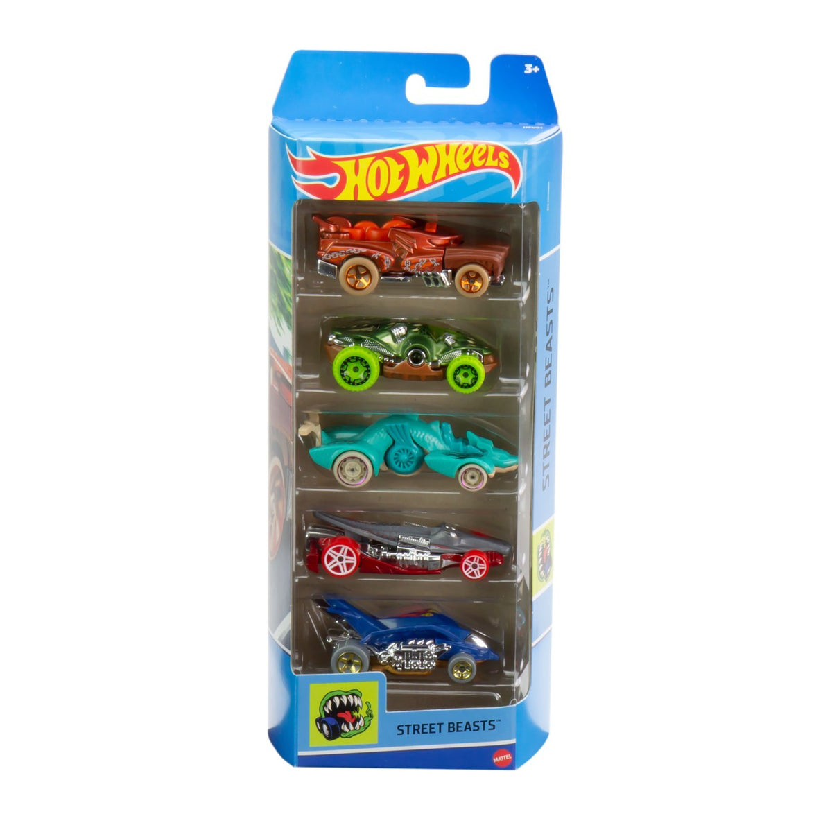 SET 5 MASINI HOT WHEELS STREETS BEASTS