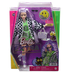 BARBIE PAPUSA BARBIE EXTRA CU JACHETA OVERSIZED