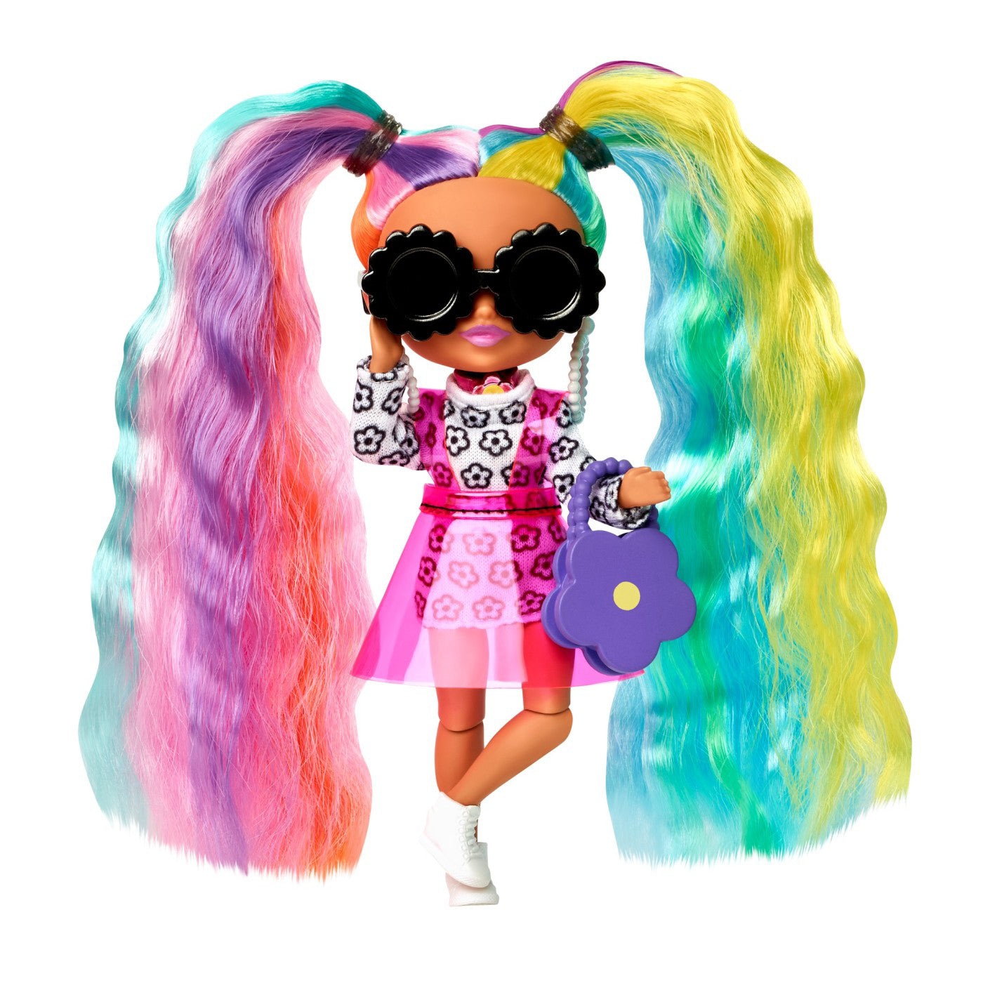 BARBIE PAPUSA BARBIE EXTRA MINI CU PAR CURCUBEU