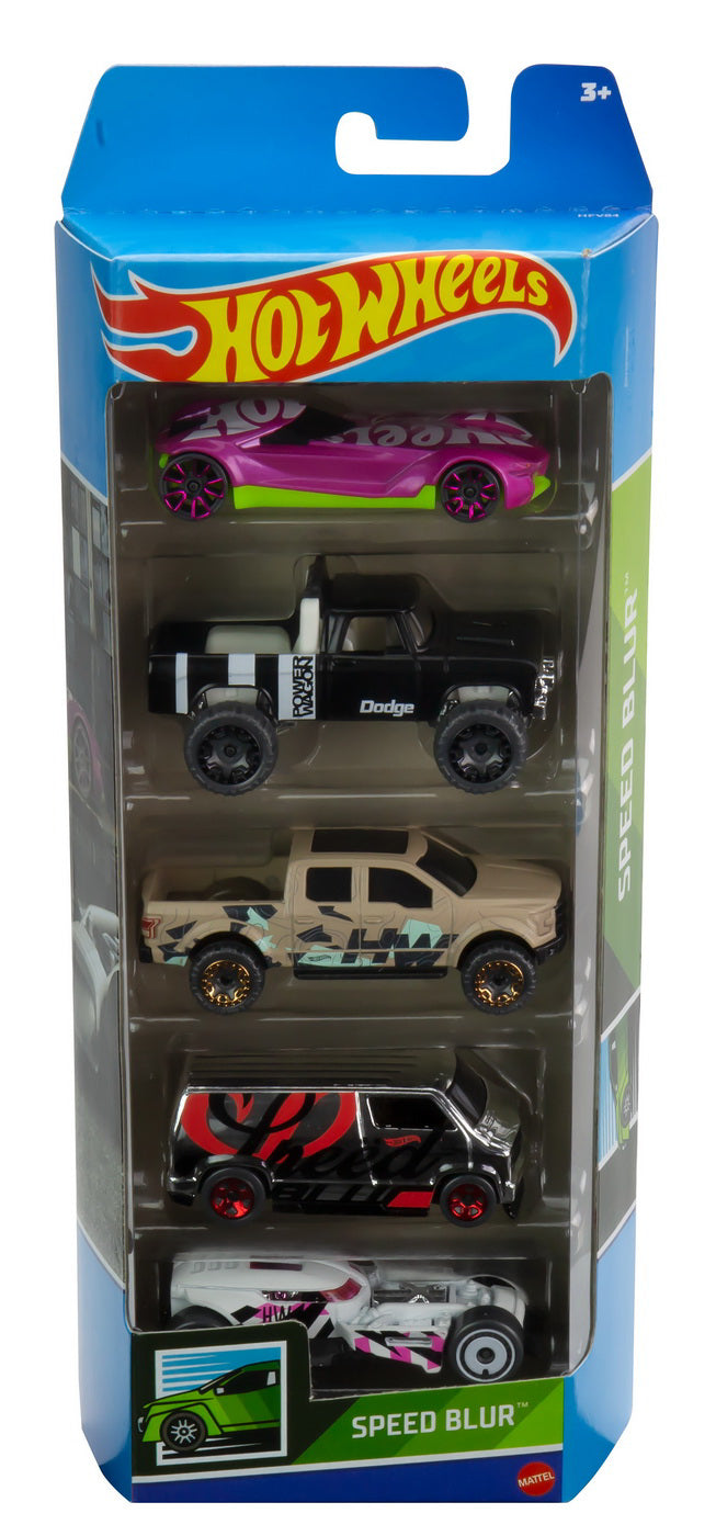 SET 5 MASINI HOT WHEELS SPEED BLUR