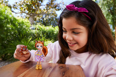 ENCHANTIMALS PAPUSI SI ANIMALUTE BEXIE BEAR SI BIDIE