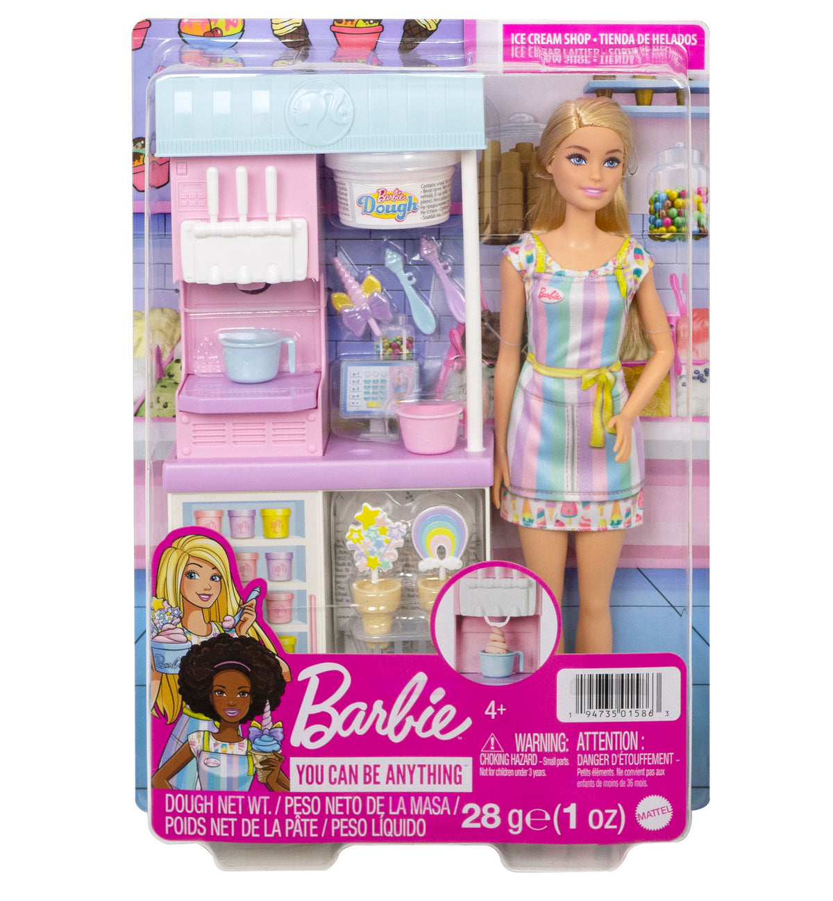 BARBIE SET DE JOACA MAGAZINUL DE INGHETATA