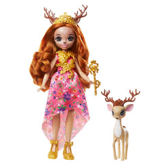 ENCHANTIMALS ROYAL PAPUSI SI ANIMALUTE QUEEN  DAVIANA SI GRASSY