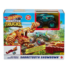 HOT WHEELS MONSTER TRUCK SET SABRETOOTH