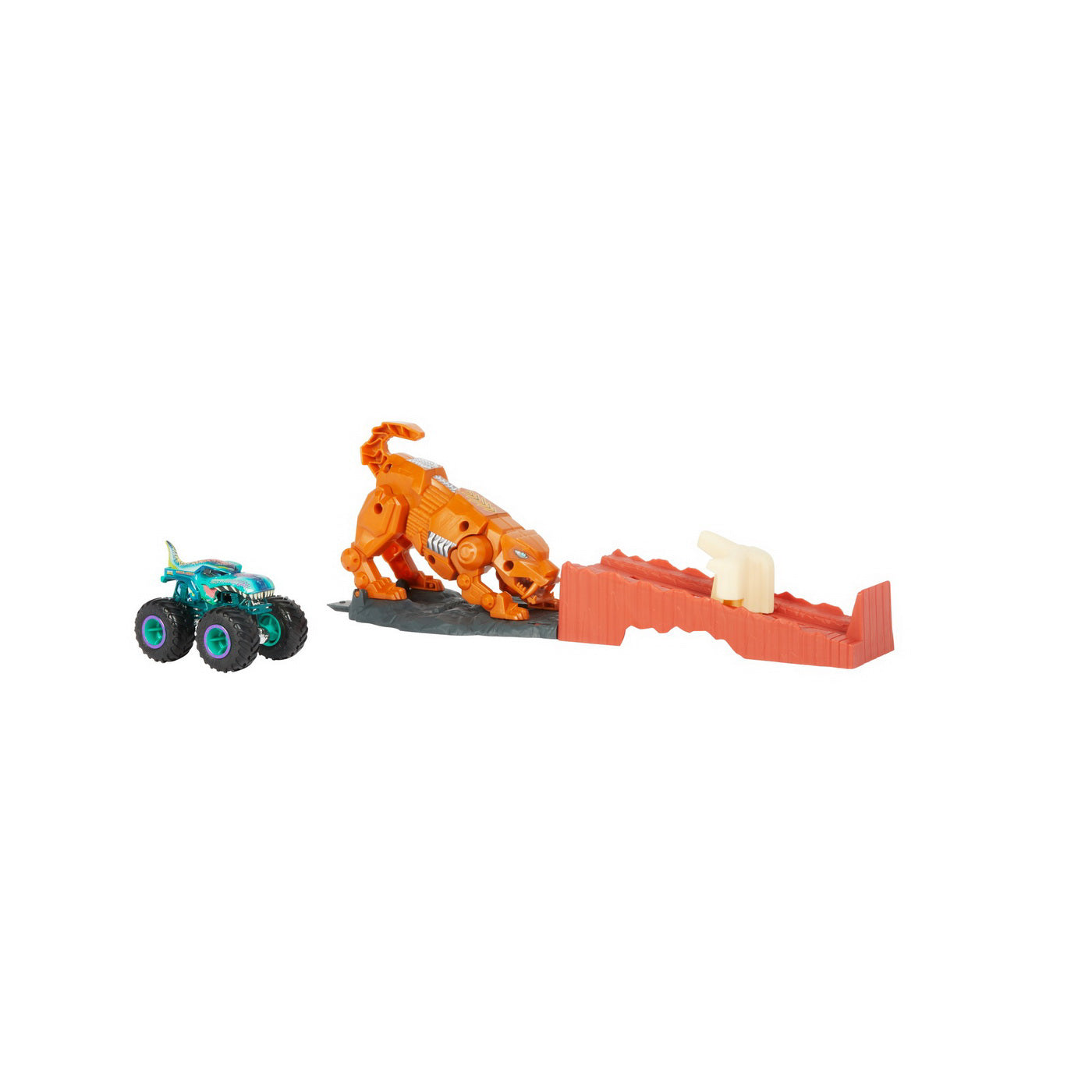HOT WHEELS MONSTER TRUCK SET SABRETOOTH