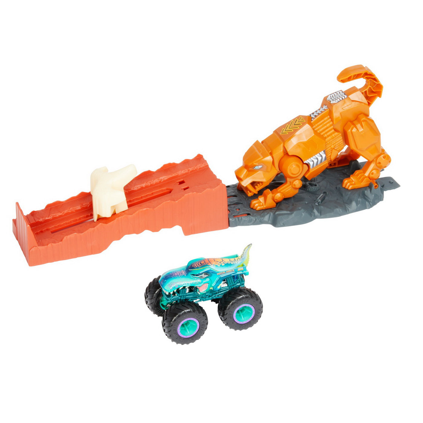 HOT WHEELS MONSTER TRUCK SET SABRETOOTH