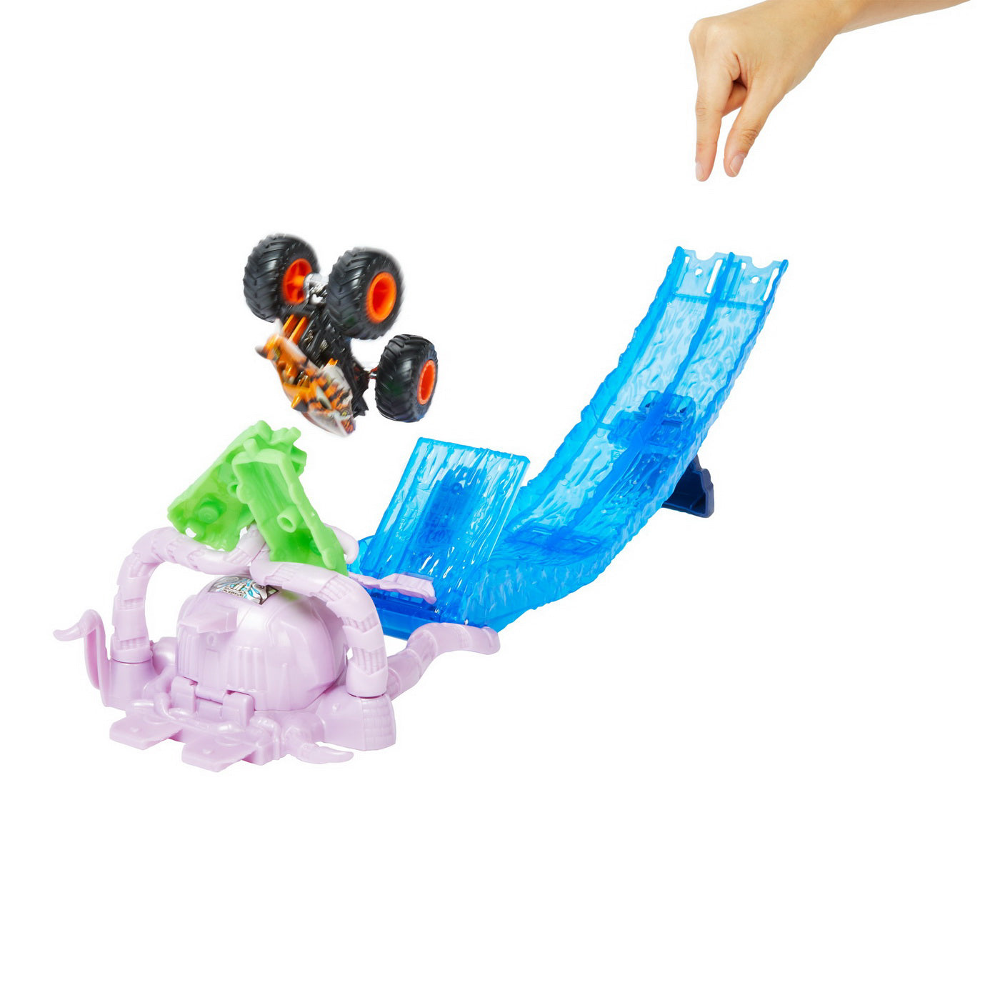 HOT WHEELS MONSTER TRUCK SET OCTO-SLAM