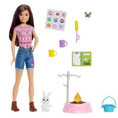 BARBIE PAPUSA SKIPPER SI SET CAMPING