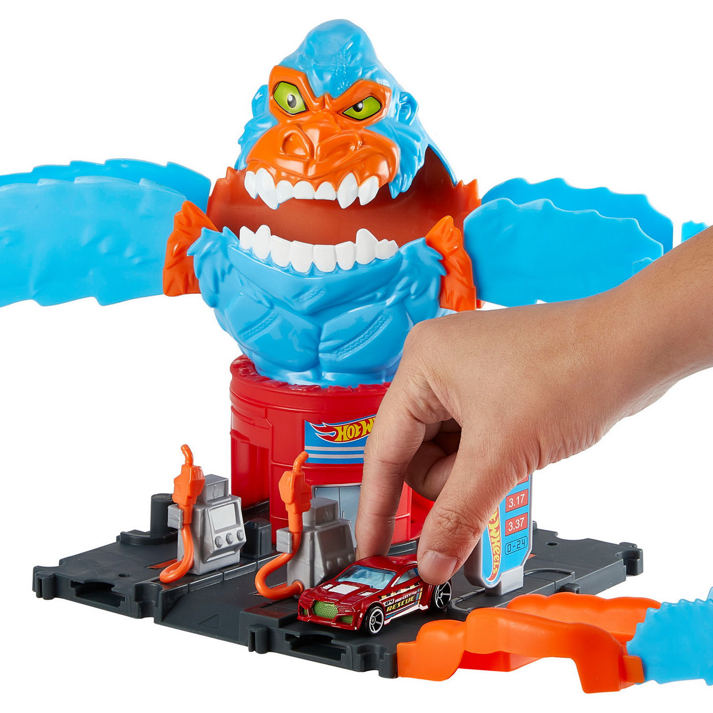 HOT WHEELS CITY PISTA INAMICILOR BENZINARIE