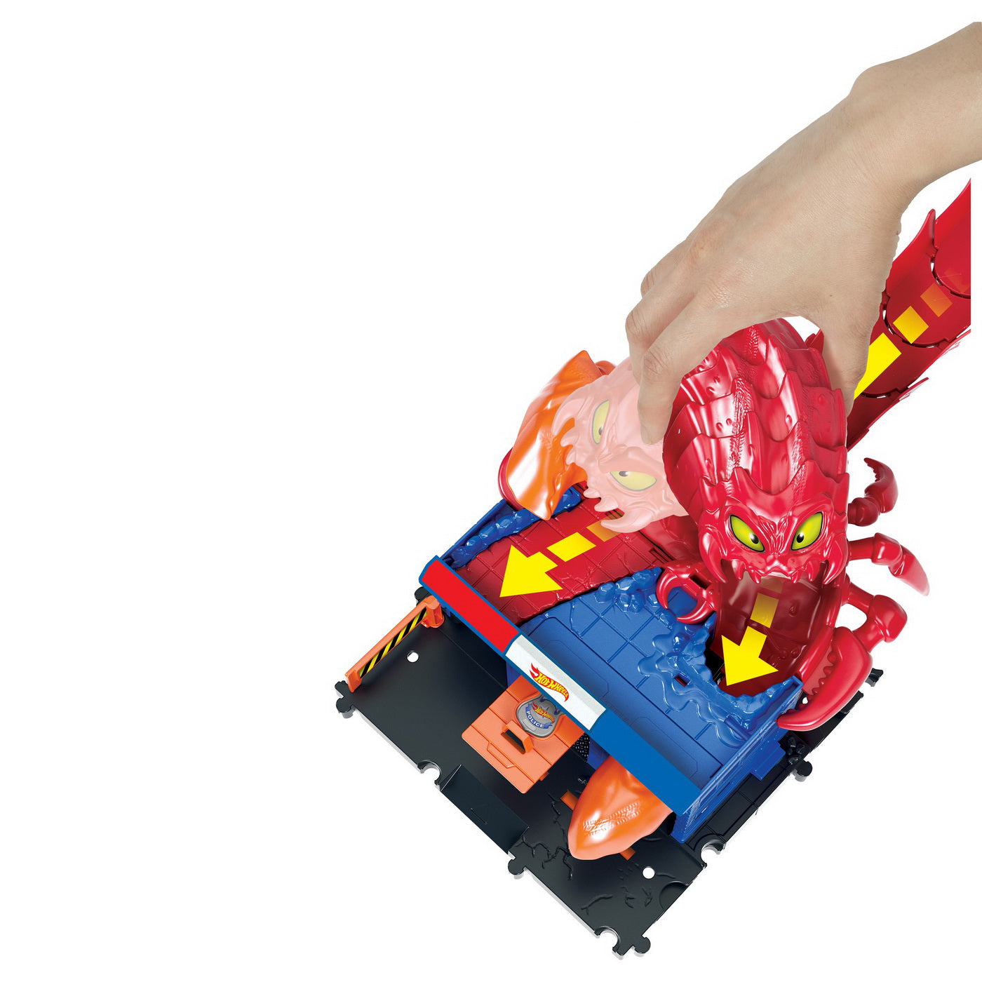 HOT WHEELS CITY PISTA INAMICILOR SECTIA DE POLITIE