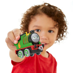 THOMAS SET DE JOACA CU LOCOMOTIVA PUSH ALONG PERCY SI ACCESORII