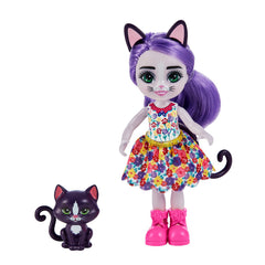 ENCHANTIMALS PAPUSI SI ANIMALUTE CABERY CAT SI PAWLA