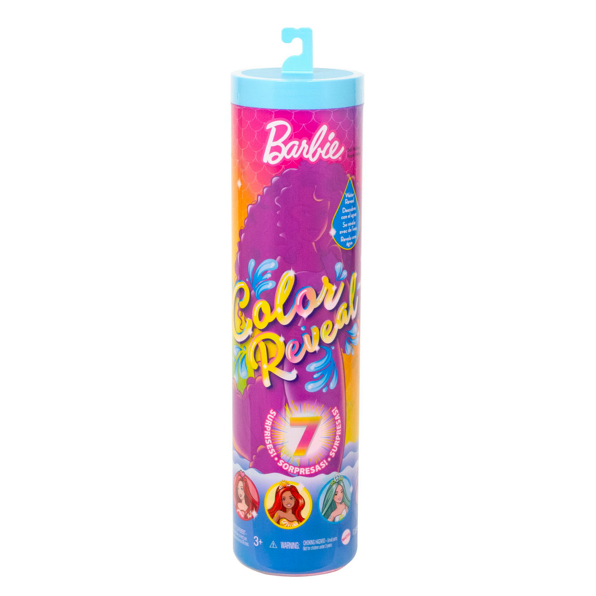 BARBIE PAPUSA DESCOPERA CULOAREA SIRENELE CURCUBEU