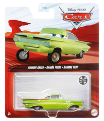 MASINUTA METALICA CARS3 PERSONAJUL RAMONE GREEN