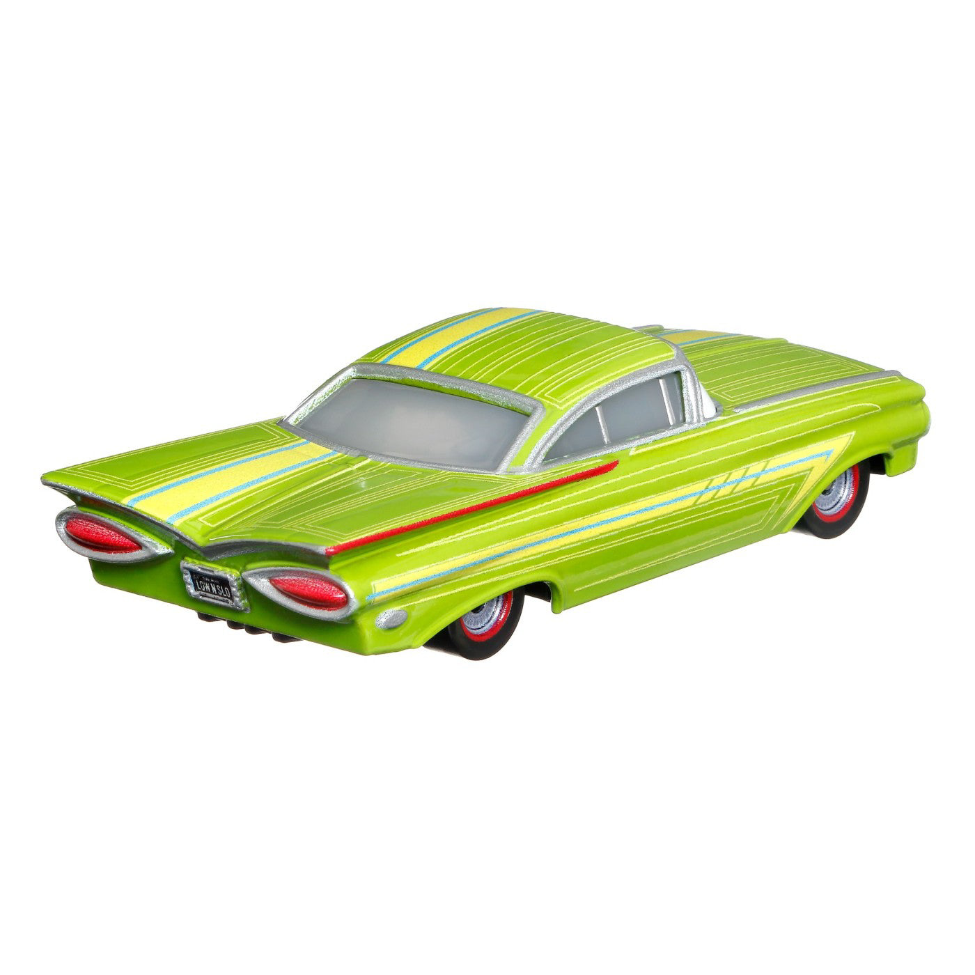 MASINUTA METALICA CARS3 PERSONAJUL RAMONE GREEN