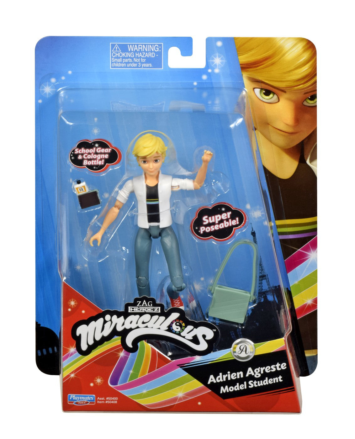 MIRACULOS BUBURUZA FIGURINA ADRIEN AGRESTE 12CM