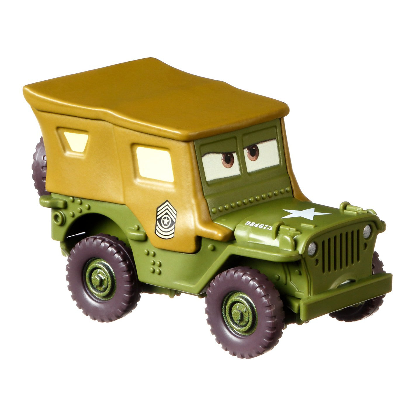 MASINUTA METALICA CARS3 PERSONAJUL SARGE