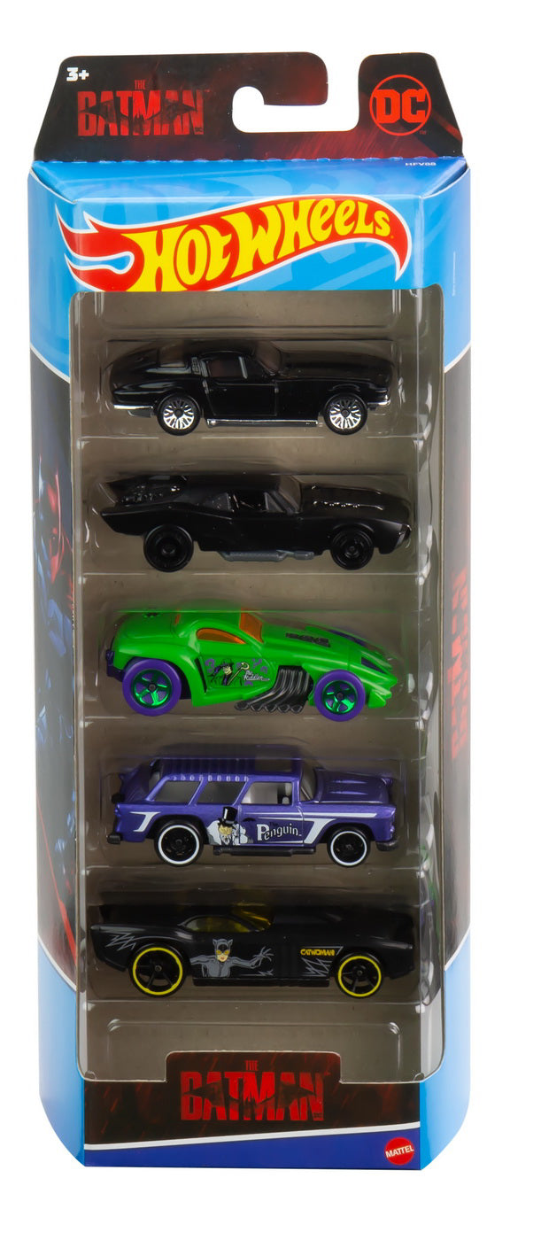 SET 5 MASINI HOT WHEELS BATMAN
