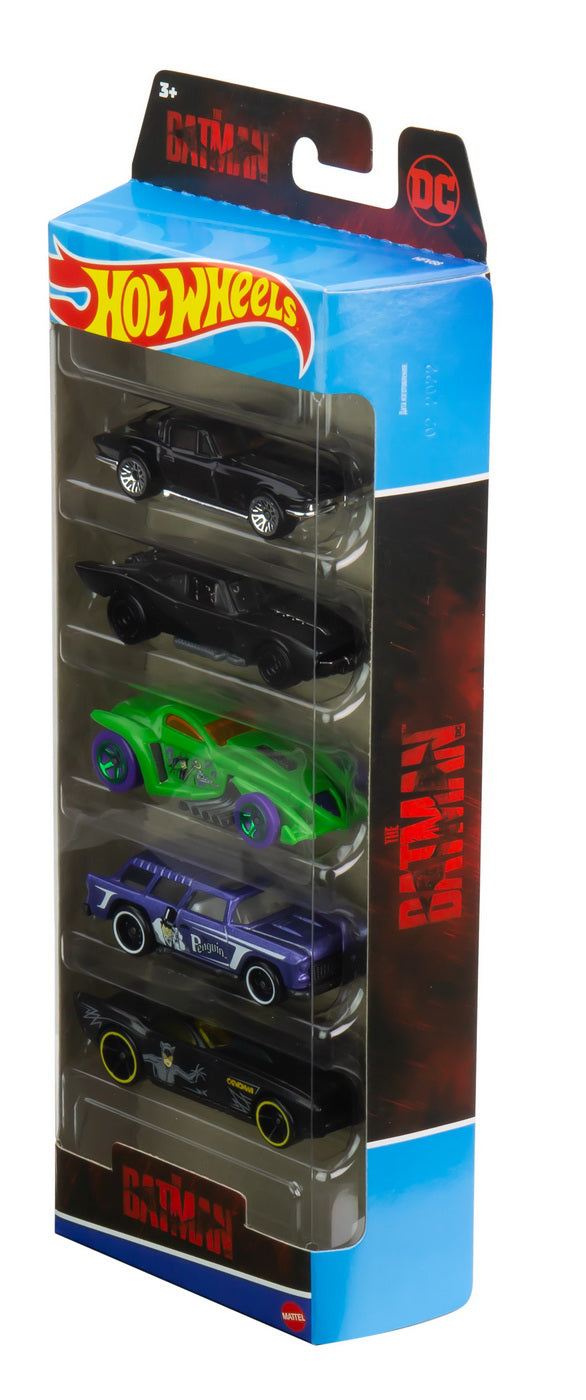 SET 5 MASINI HOT WHEELS BATMAN