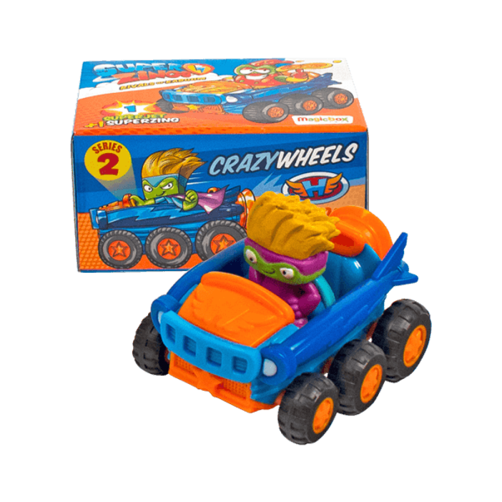 SUPERZINGS II SUPER JET SKI CRAZY WHEELS ALBASTRU