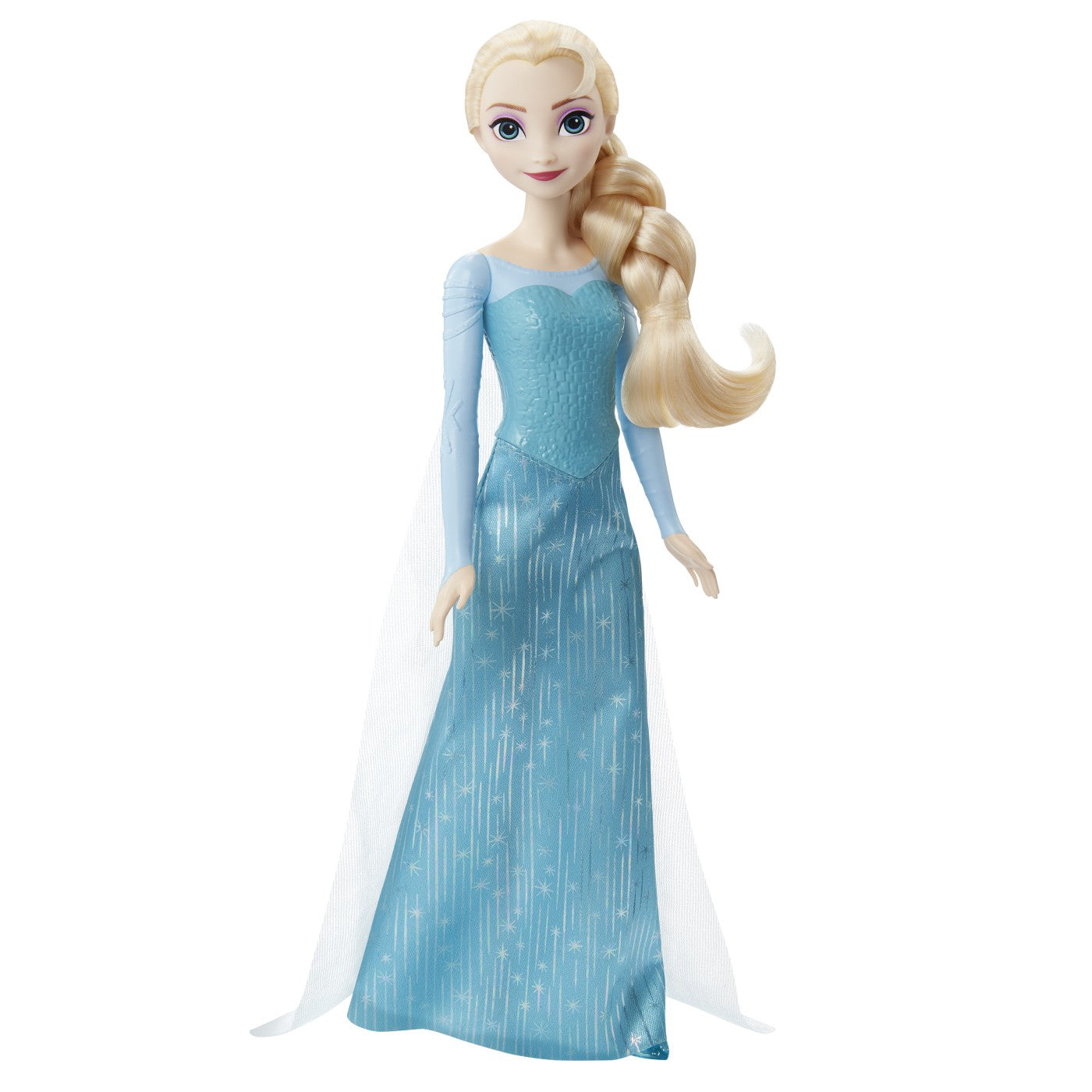 PAPUSA DISNEY FROZEN ELSA CU ROCHIE ALBASTRA
