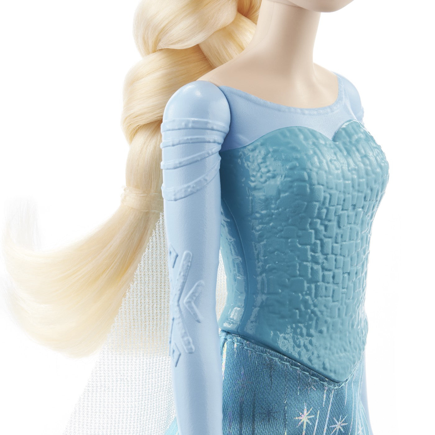 PAPUSA DISNEY FROZEN ELSA CU ROCHIE ALBASTRA