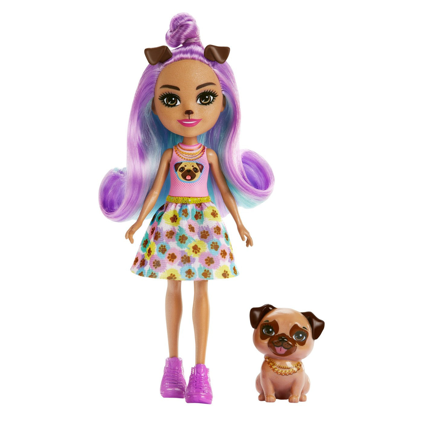 ENCHANTIMALS PAPUSI SI ANIMALUTE PENNA PUG SI TRUSTY