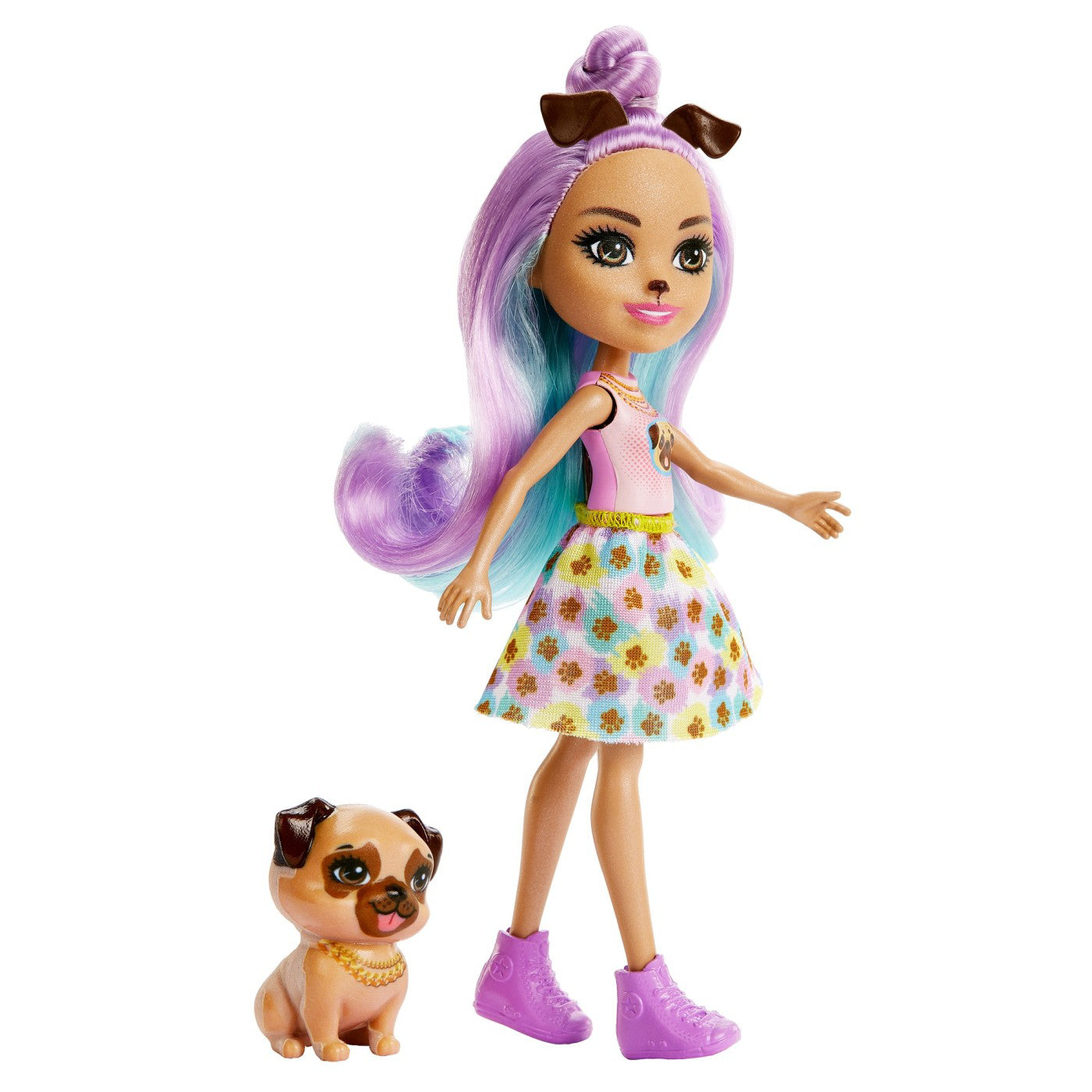 ENCHANTIMALS PAPUSI SI ANIMALUTE PENNA PUG SI TRUSTY