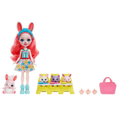 ENCHANTIMALS BABY BEST FRIENDS SET SURPRIZA BREE BUNNY SI TWIST