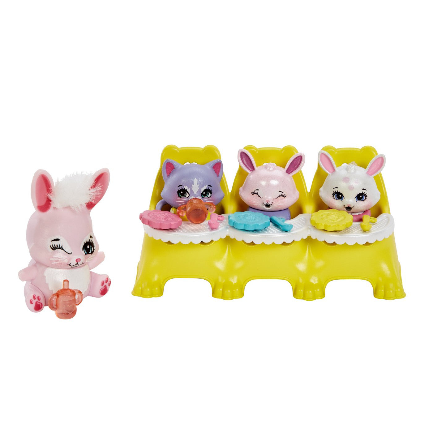 ENCHANTIMALS BABY BEST FRIENDS SET SURPRIZA BREE BUNNY SI TWIST