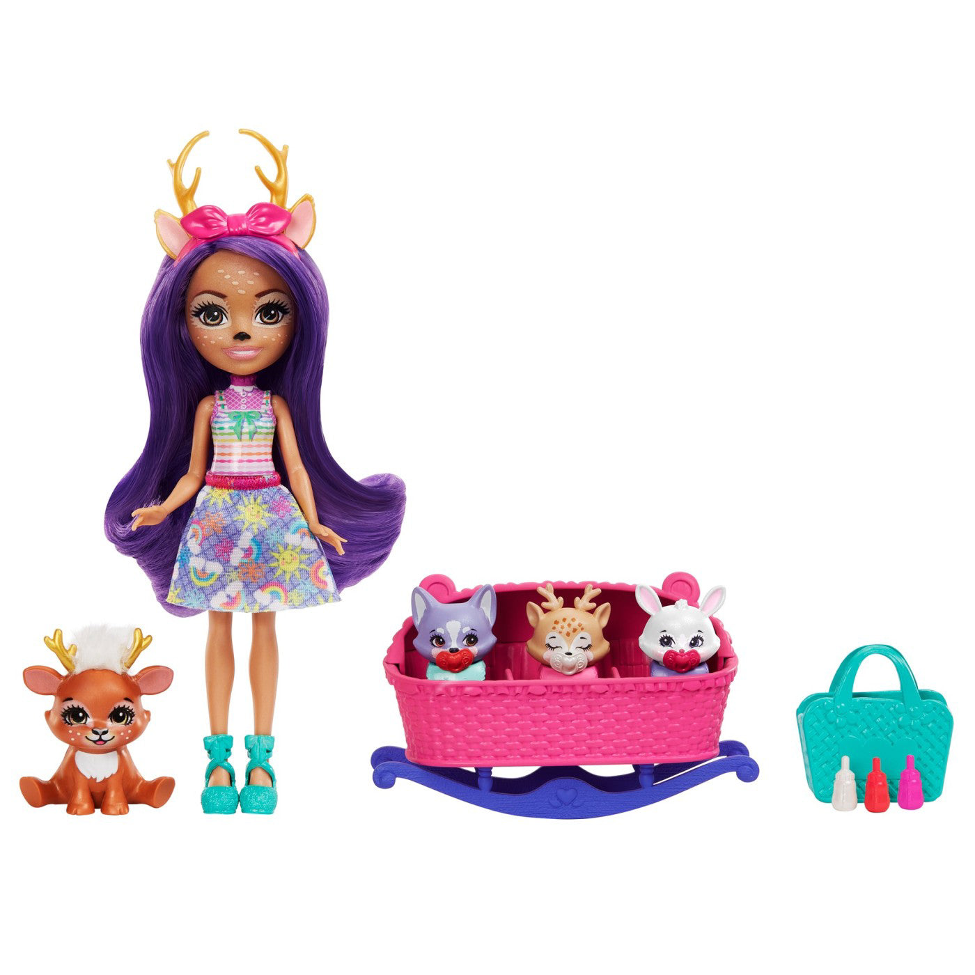ENCHANTIMALS BABY BEST FRIENDS SET SURPRIZA DANESSA DEER SI SPRINT
