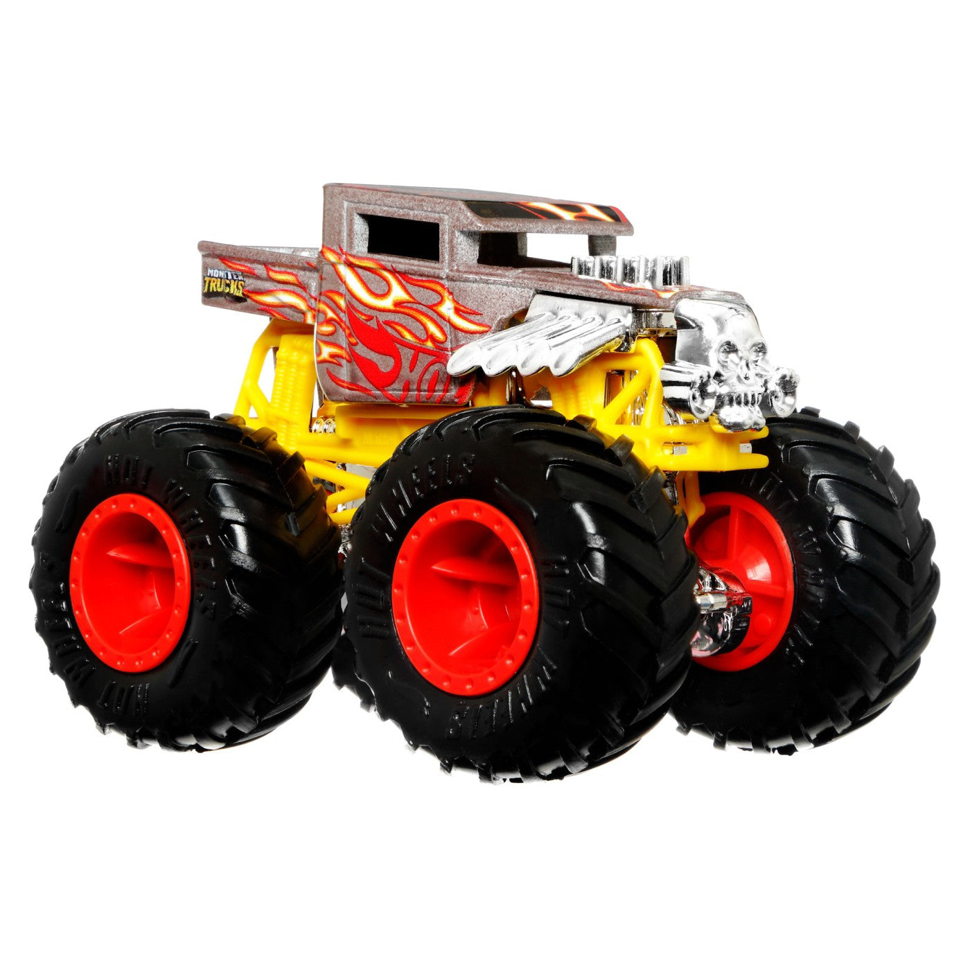 HOT WHEELS MONSTER TRUCK CAMION BONE SHAKER CU CULORI SCHIMBATOARE SCARA 1:64