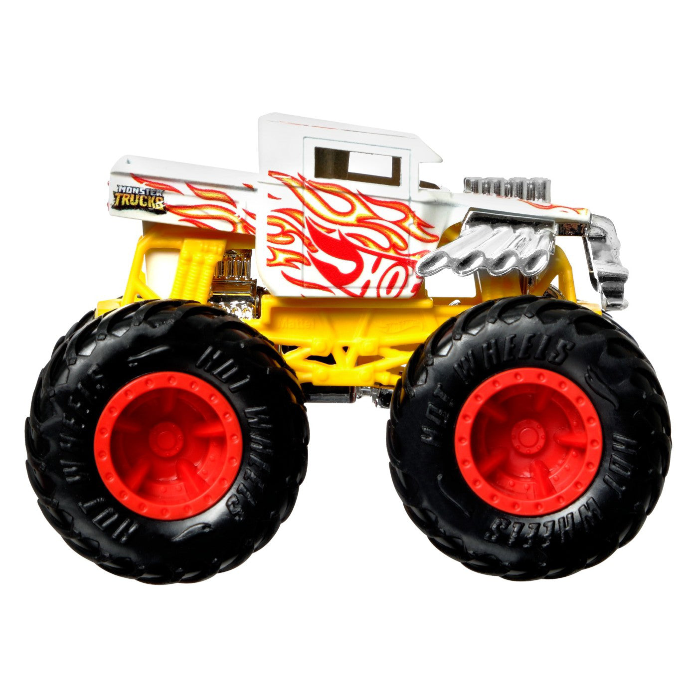 HOT WHEELS MONSTER TRUCK CAMION BONE SHAKER CU CULORI SCHIMBATOARE SCARA 1:64