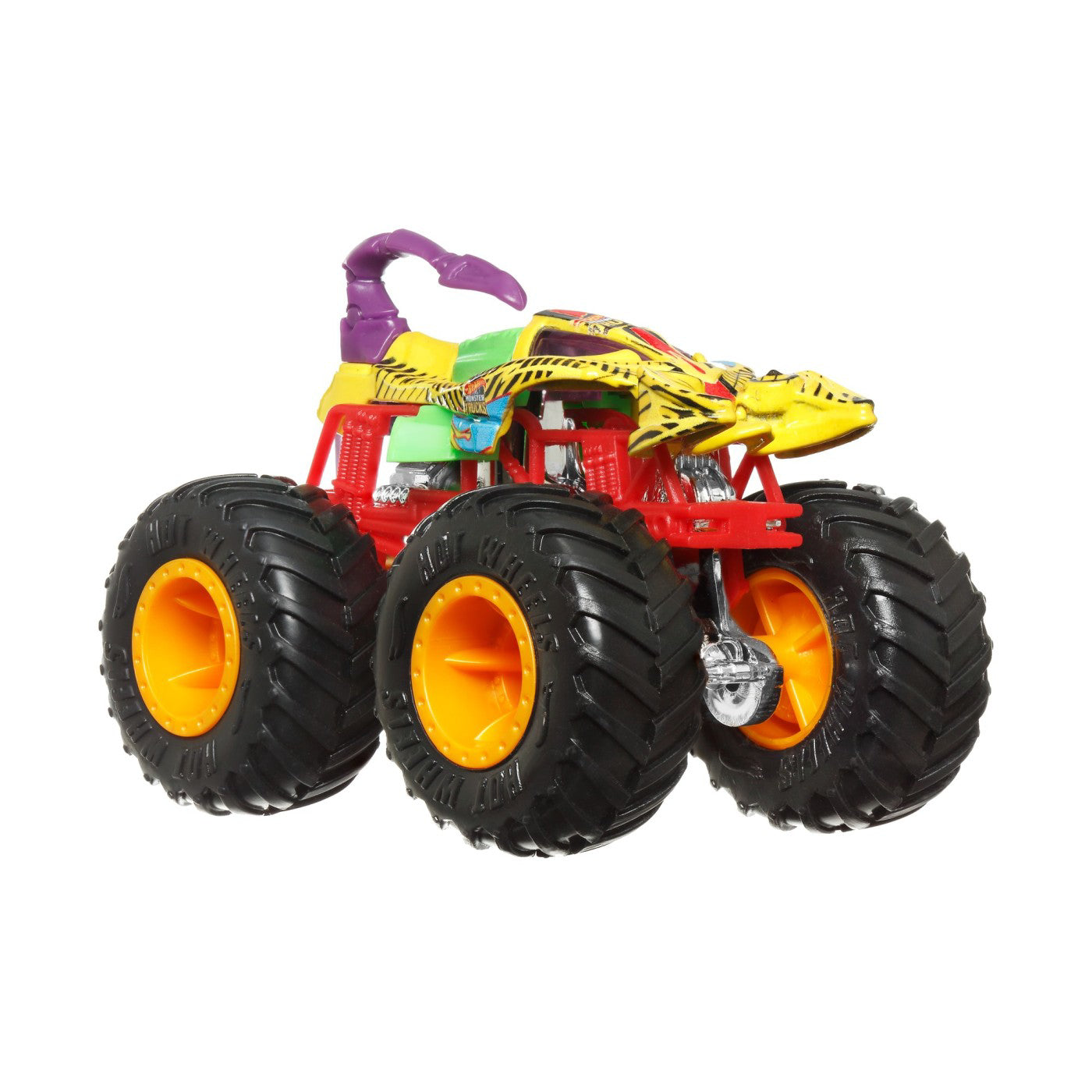 HOT WHEELS MONSTER TRUCK CAMION SCORPEDO CU CULORI SCHIMBATOARE SCARA 1:64